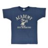 JOHN GLUCKOW (ジョングラッコー) Lot JG-CS06 Academy Beer Distributors T 半袖プリントTシャツ フェードブルー