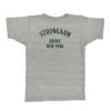 JOHN GLUCKOW (ジョングラッコー) Lot JG-CS06 Academy Beer Distributors T 半袖プリントTシャツ 杢グレー
