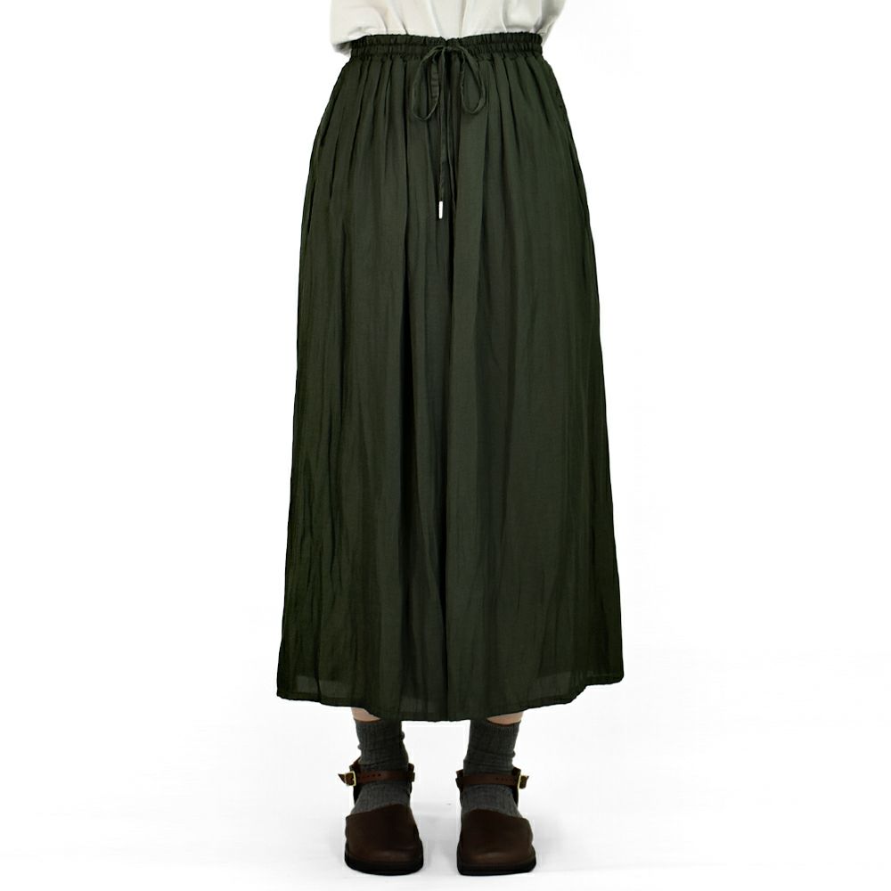 ソソット (sosotto) アンティークサテンギャザーワイドパンツ ペチパンツ 42552116