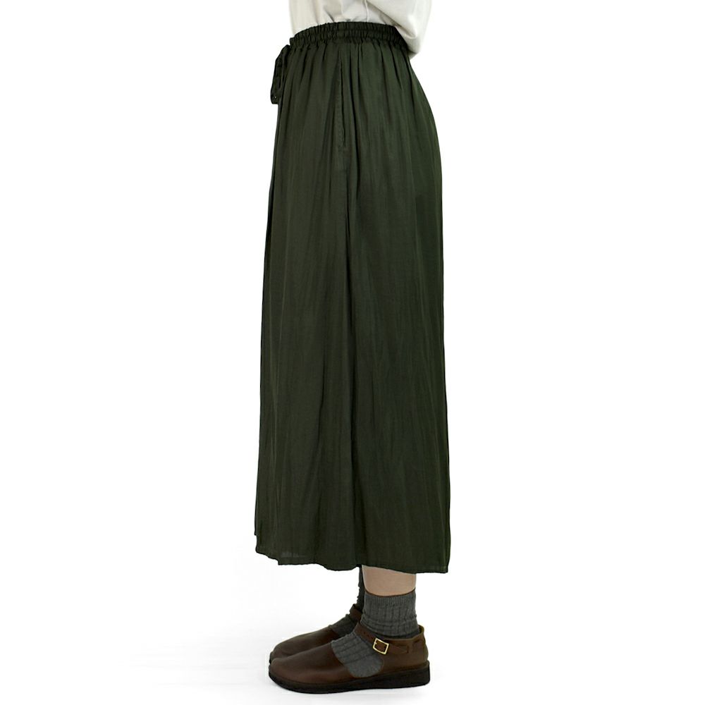 ソソット (sosotto) アンティークサテンギャザーワイドパンツ ペチパンツ 42552116