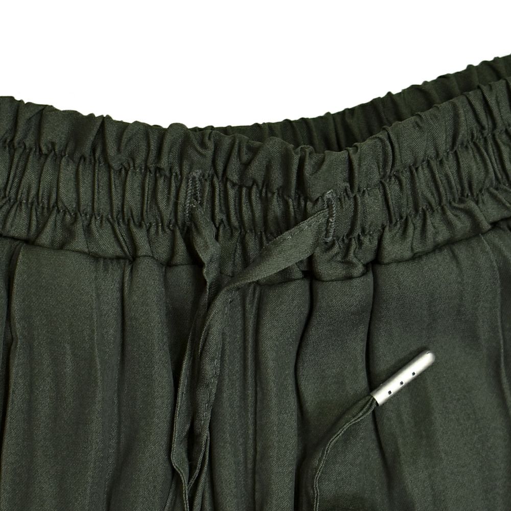 ソソット (sosotto) アンティークサテンギャザーワイドパンツ ペチパンツ 42552116