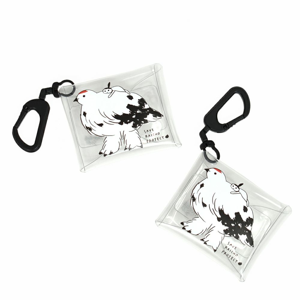 マーブルシュッド (marble SUD) raicho クリアマルチケース 小物入れ 09FF999230