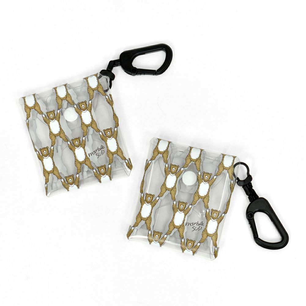 マーブルシュッド (marble SUD) ヤッホーベア マルチクリアケース クリアマルチケース 小物入れ 09EM999235