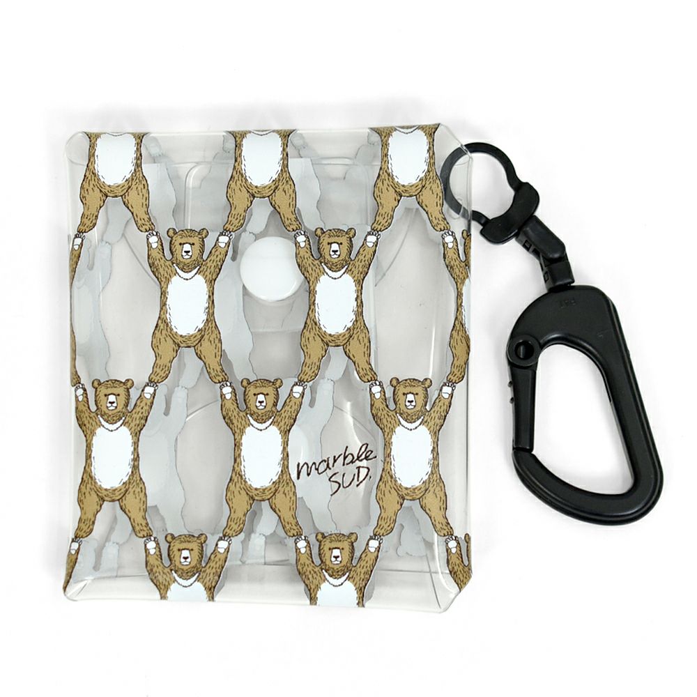マーブルシュッド (marble SUD) ヤッホーベア マルチクリアケース クリアマルチケース 小物入れ 09EM999235