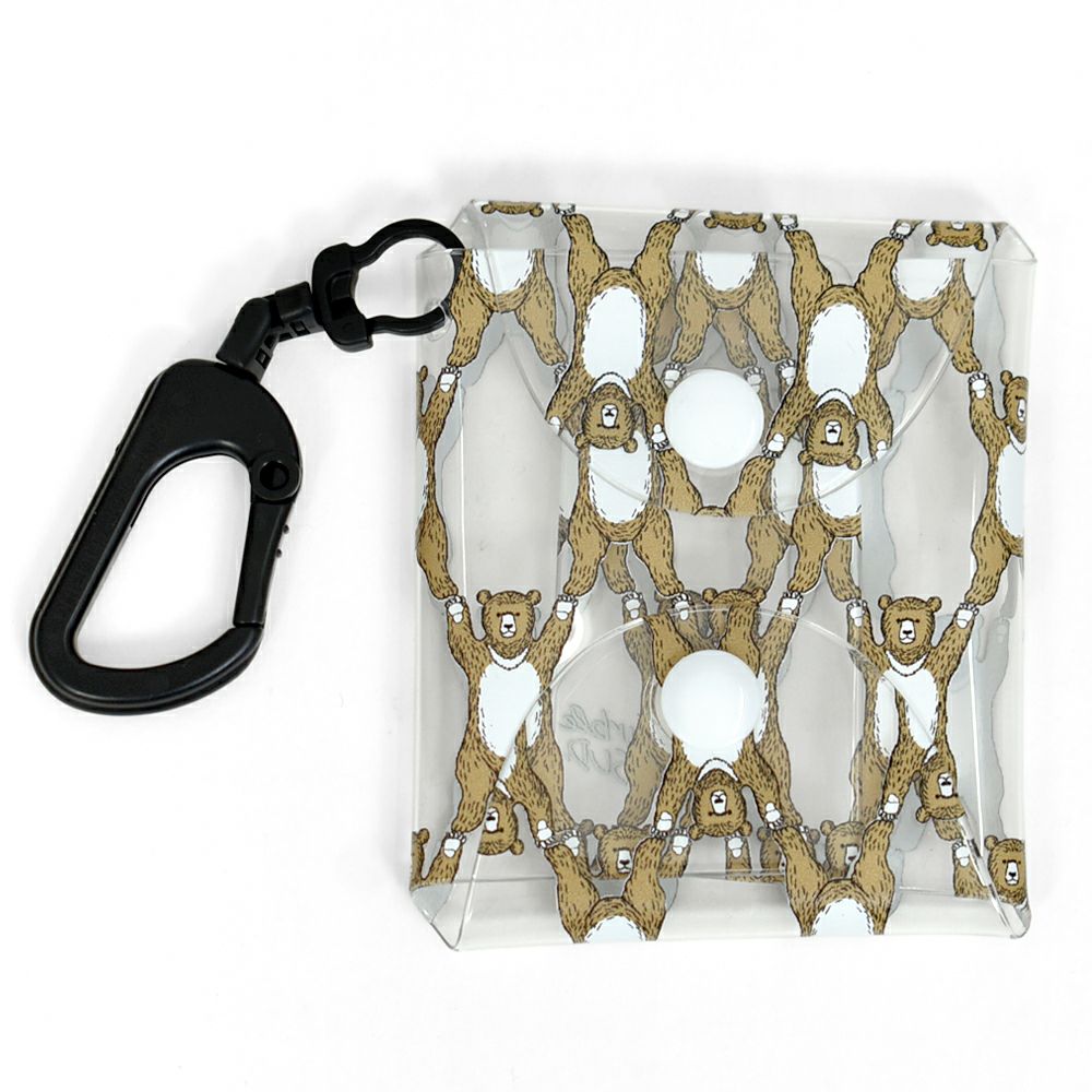 マーブルシュッド (marble SUD) ヤッホーベア マルチクリアケース クリアマルチケース 小物入れ 09EM999235