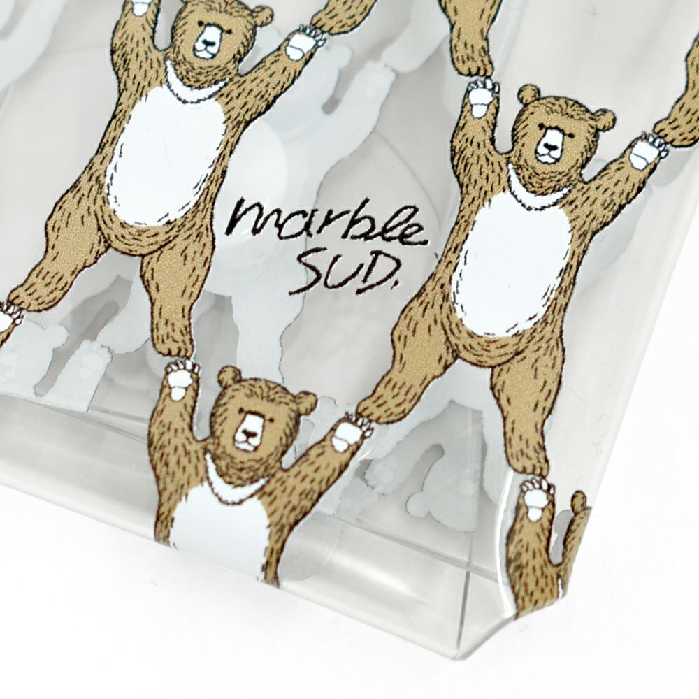 マーブルシュッド (marble SUD) ヤッホーベア マルチクリアケース クリアマルチケース 小物入れ 09EM999235