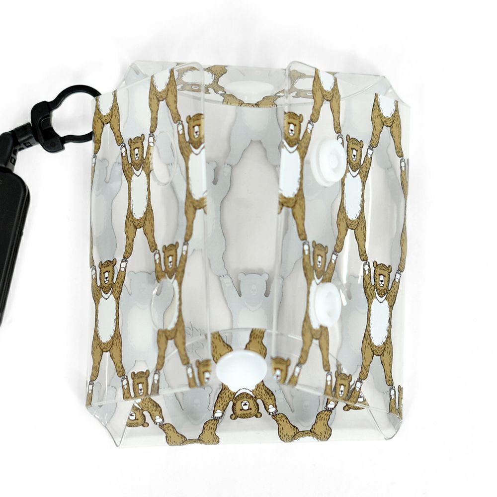 マーブルシュッド (marble SUD) ヤッホーベア マルチクリアケース クリアマルチケース 小物入れ 09EM999235