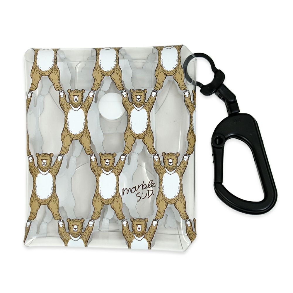 マーブルシュッド (marble SUD) ヤッホーベア マルチクリアケース クリアマルチケース 小物入れ 09EM999235 99.ONE