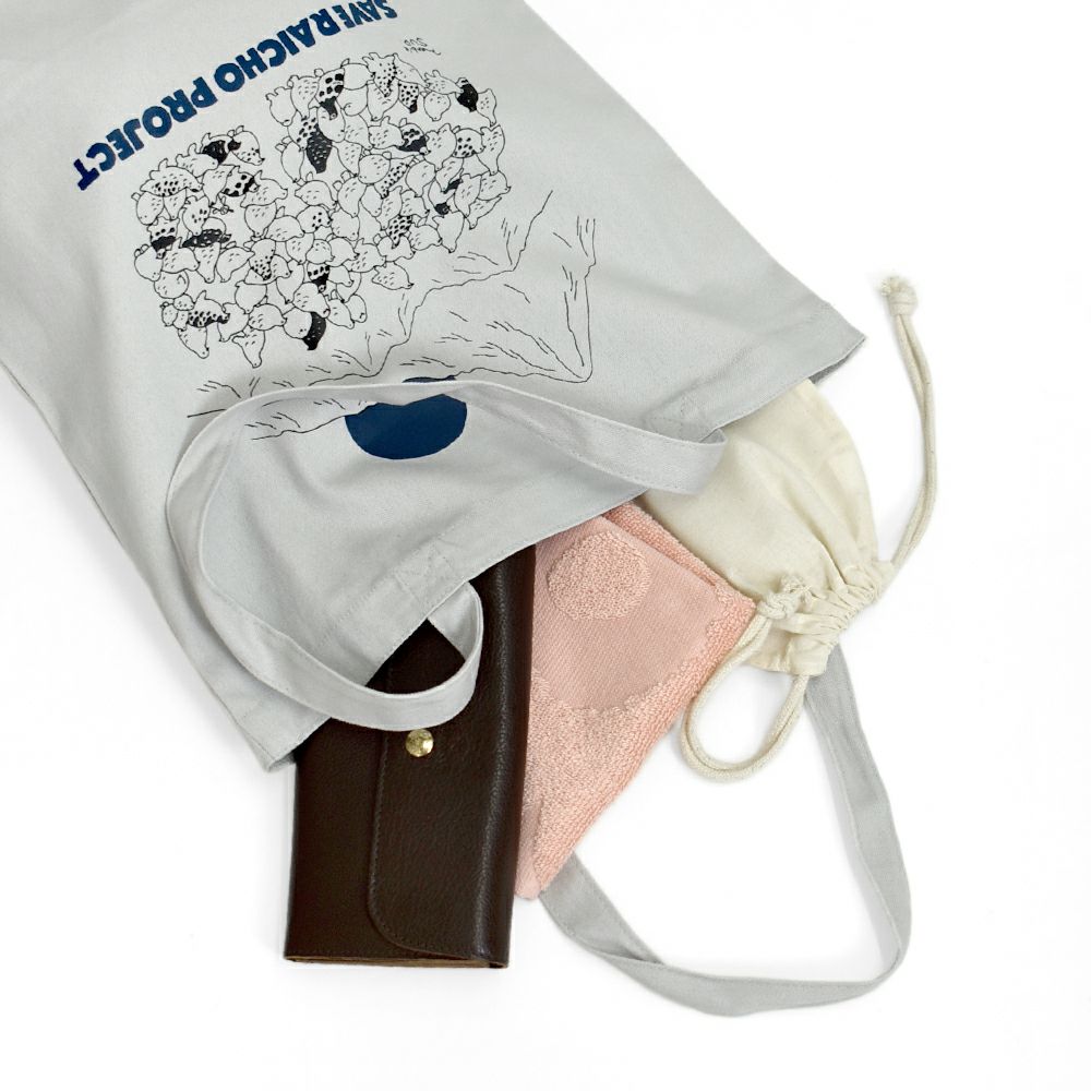 マーブルシュッド (marble SUD) LOTS raicho トートバッグ エコバッグ ライチョウ保護スクラムプロジェクト 長野県 08FF003321