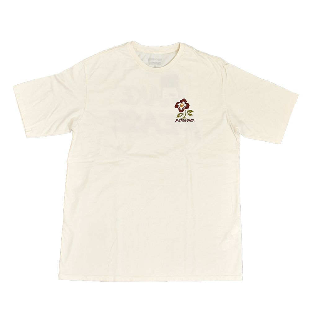 パタゴニア (PATAGONIA) メンズ バランス オーガニック Tシャツ M's Balance Organic T-Shirt 半袖プリントTシャツ 37823 PSUN(Peace Seeds: Undyed Natural)