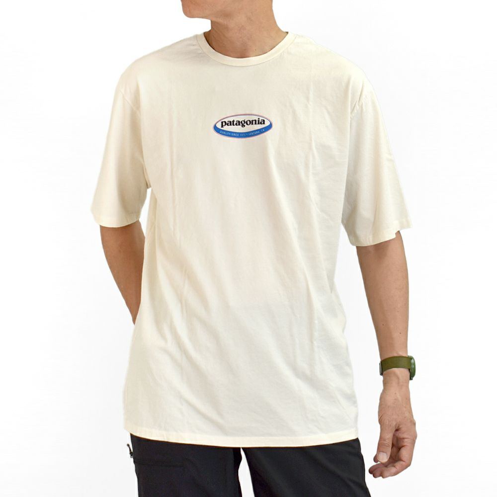 パタゴニア(PATAGONIA)メンズ ロング ウェイ ラウンド オーガニック Tシャツ M's Long Way Round Organic T-Shirt 半袖プリントTシャツ 37826