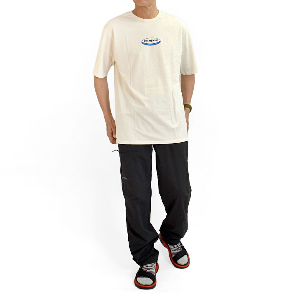 パタゴニア (PATAGONIA) メンズ ロング ウェイ ラウンド オーガニック Tシャツ M's Long Way Round Organic T-Shirt 半袖プリントTシャツ 37826