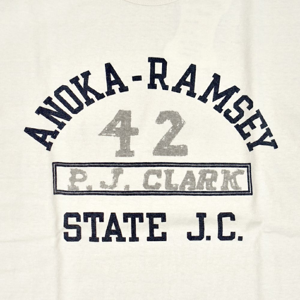 ウエアハウス (WAREHOUSE) Lot 4064 ANOKA-RAMSEY 半袖プリントTシャツ セコハン 4064