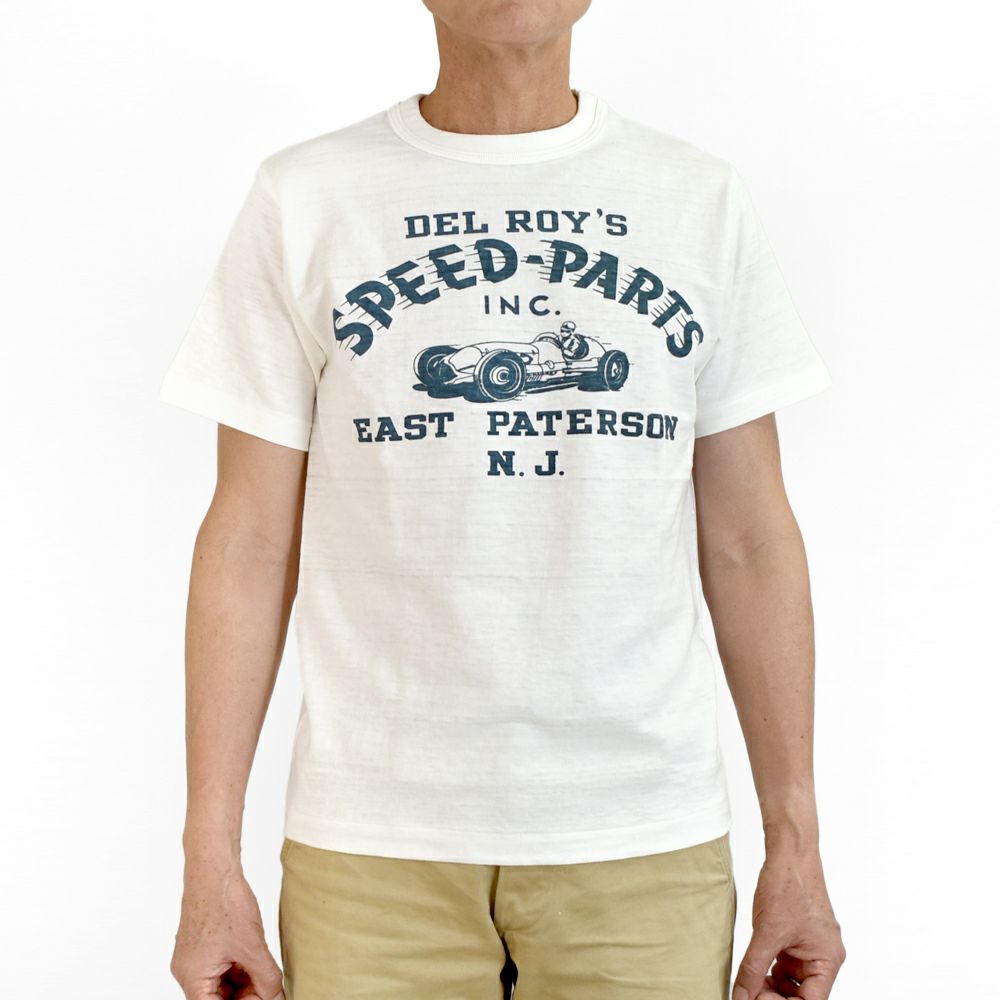 ウエアハウス (WAREHOUSE) Lot 4601 SPEED-PARTS 半袖プリントTシャツ 4601
