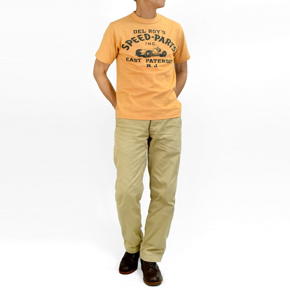 ウエアハウス (WAREHOUSE) Lot 4601 SPEED-PARTS 半袖プリントTシャツ 4601