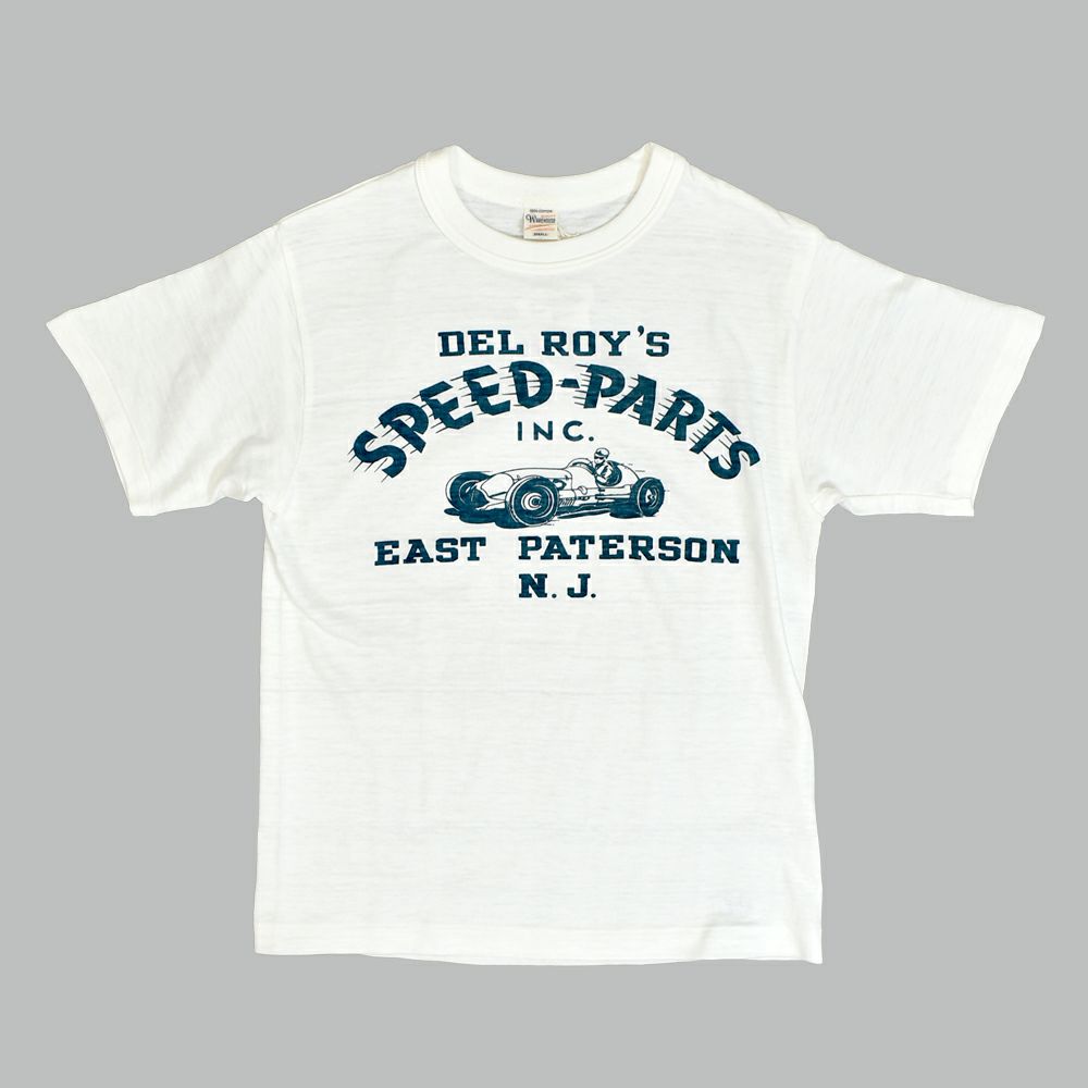 ウエアハウス (WAREHOUSE) Lot 4601 SPEED-PARTS 半袖プリントTシャツ 4601 オフ