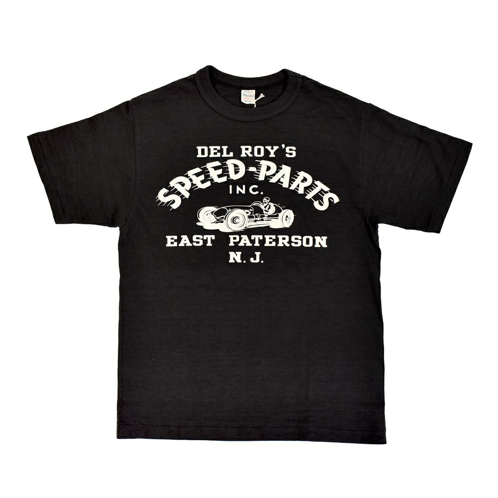 ウエアハウス (WAREHOUSE) Lot 4601 SPEED-PARTS 半袖プリントTシャツ 4601 スミクロ