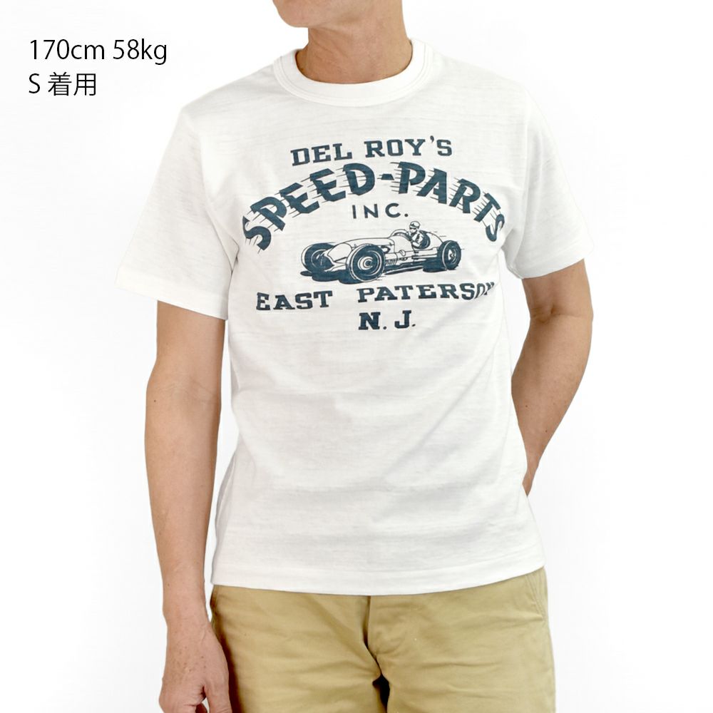 ウエアハウス (WAREHOUSE) Lot 4601 SPEED-PARTS 半袖プリントTシャツ 4601