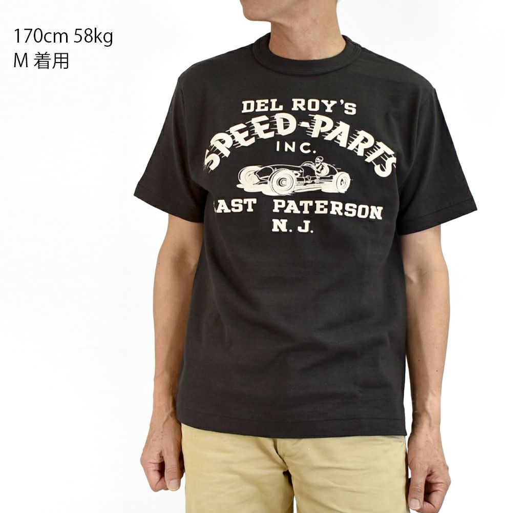 ウエアハウス (WAREHOUSE) Lot 4601 SPEED-PARTS 半袖プリントTシャツ 4601