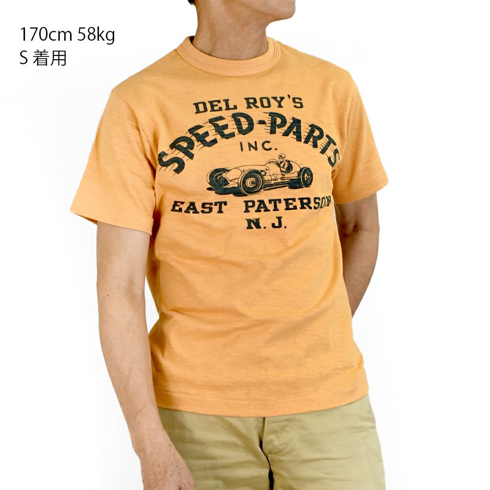 ウエアハウス (WAREHOUSE) Lot 4601 SPEED-PARTS 半袖プリントTシャツ 4601