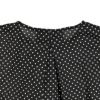ポンデシャロン (PONT DE CHALONS) ドットptアシメフリルブラウス ドット柄シャツ 22551011