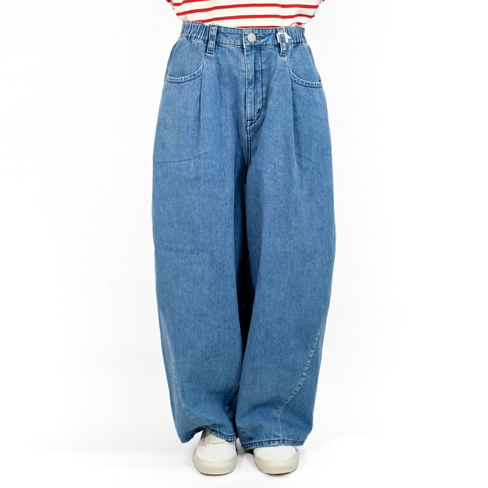 カフェッティ (Cafetty) コクーンパンツ デニムパンツ ジーンズ CF-0592