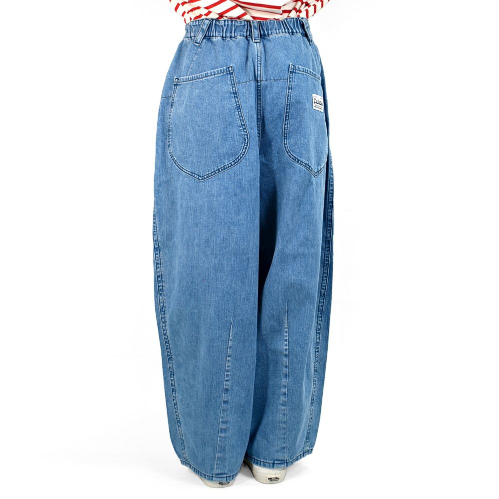 カフェッティ (Cafetty) コクーンパンツ デニムパンツ ジーンズ CF-0592