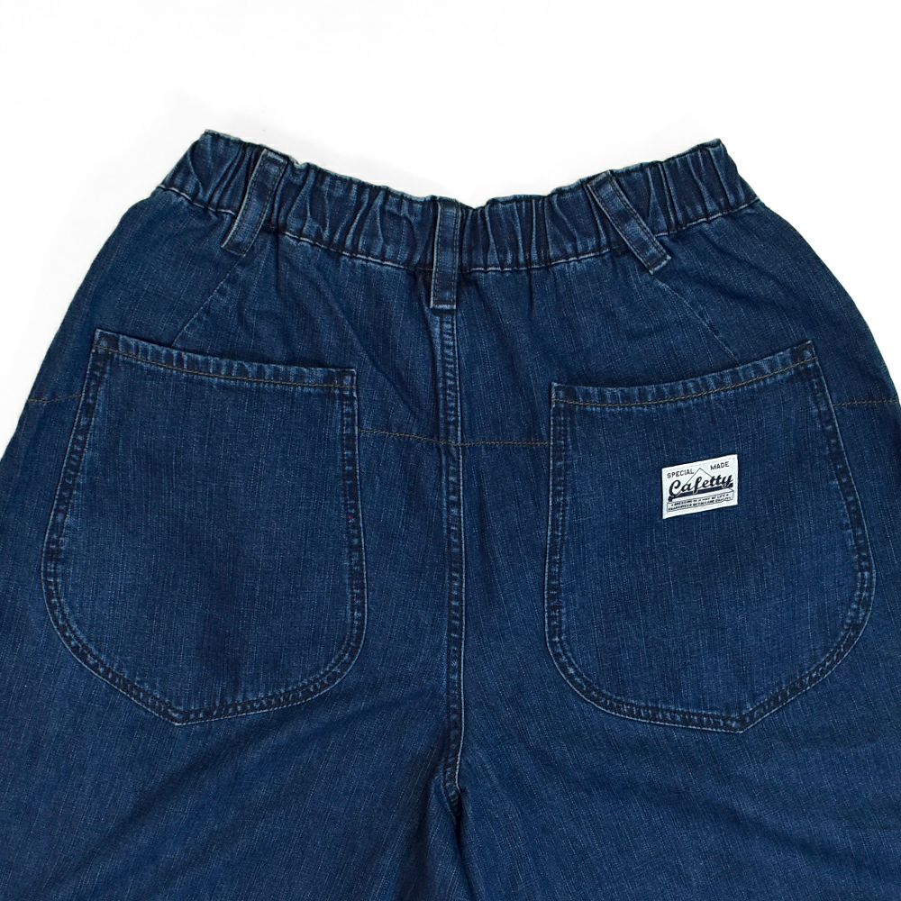 カフェッティ (Cafetty) コクーンパンツ デニムパンツ ジーンズ CF-0592