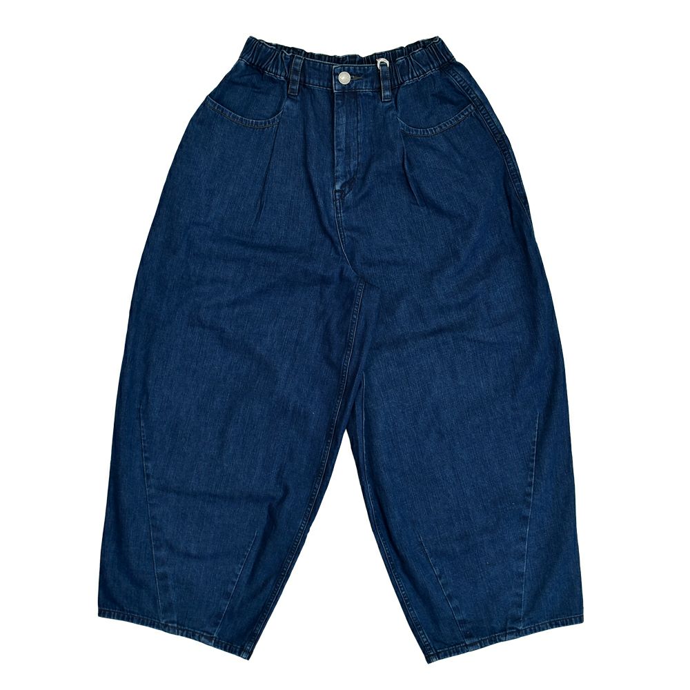 カフェッティ (Cafetty) コクーンパンツ デニムパンツ ジーンズ CF-0592 R5.濃色加工色