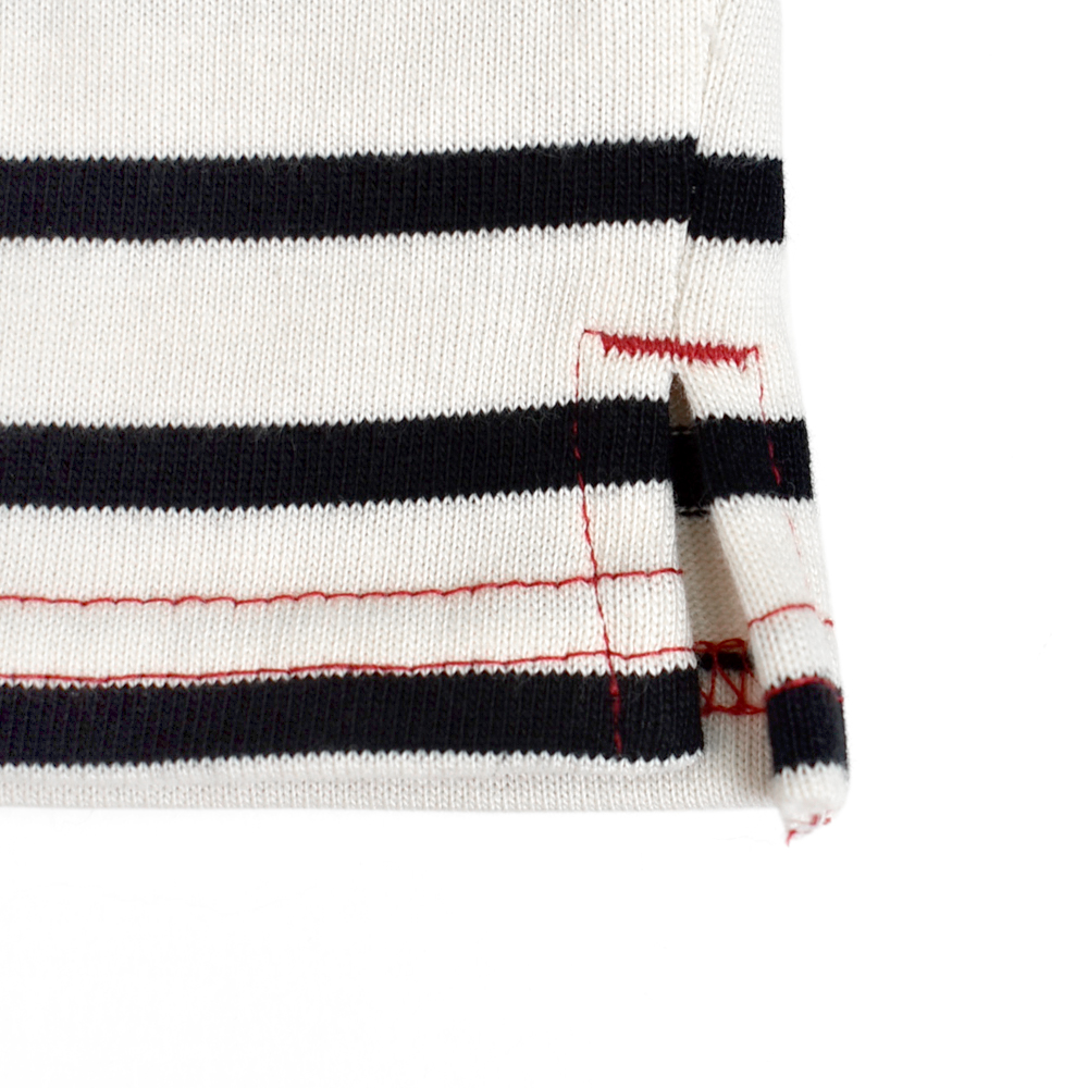 ポンデシャロン (PONT DE CHALONS) ハートパッチボーダーT ワイドTシャツ 22480512
