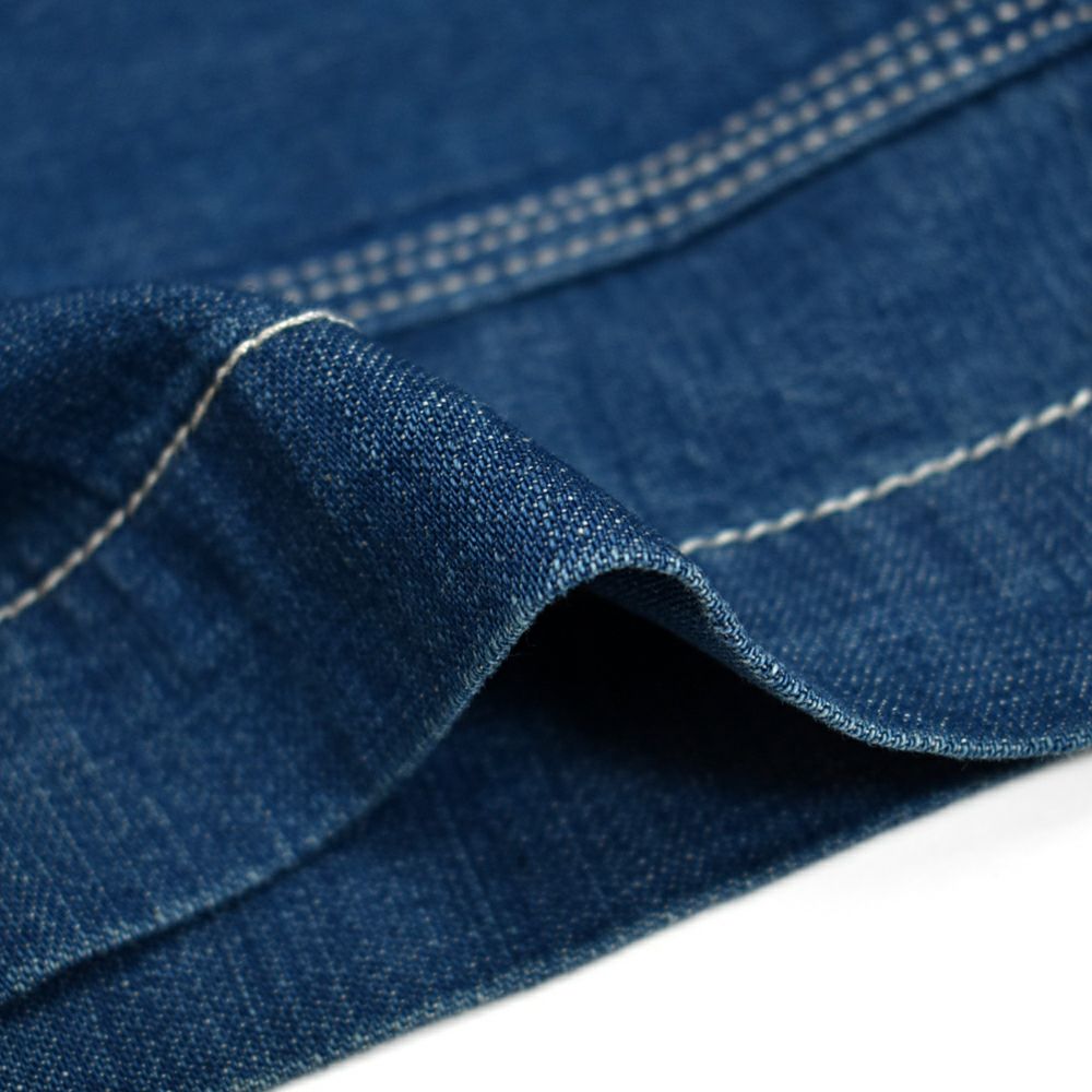 カフェッティ (Cafetty) ロングカバーオール デニムジャケット ノーカラージャケット CF-7194