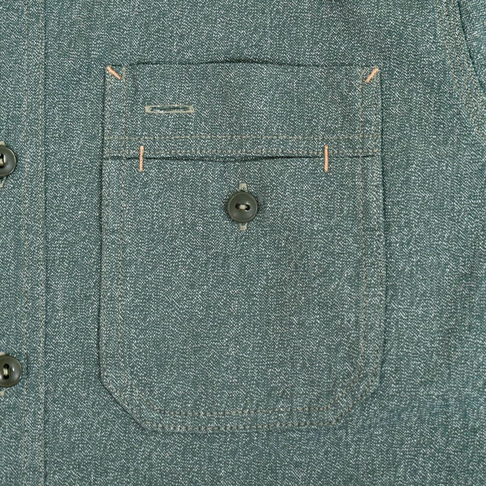 コリンボ (COLIMBO) BUTTE WORK SHIRT "HEATHER CHAMBRAY" ビュート ワークシャツ 長袖シャンブレーシャツ 杢シャン ZA-0309