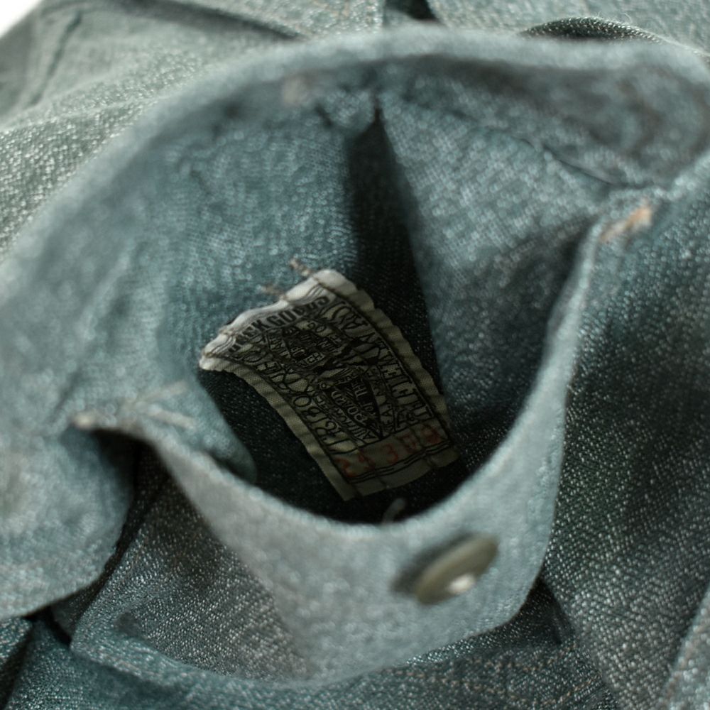 コリンボ (COLIMBO) BUTTE WORK SHIRT "HEATHER CHAMBRAY" ビュート ワークシャツ 長袖シャンブレーシャツ 杢シャン ZA-0309