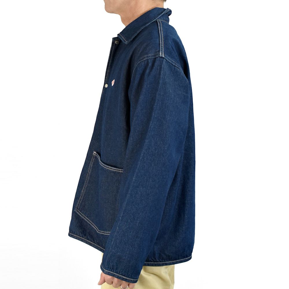 ダントン (DANTON) MEN'S DENIM SHIRT JACKET COVERALL SHIRT デニムジャケット カバーオール DT-B0400DNS
