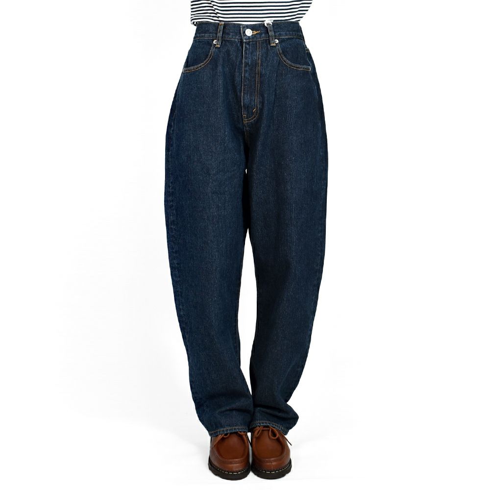 ケレン(KELEN) -VENY- WIDE STRAIGHT DENIM リラックステーパードパンツ デニムパンツ ジーンズ ジーパン LKL25FPT2113