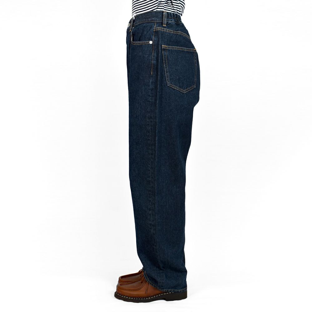 ケレン(KELEN) -VENY- WIDE STRAIGHT DENIM リラックステーパードパンツ デニムパンツ ジーンズ ジーパン LKL25FPT2113