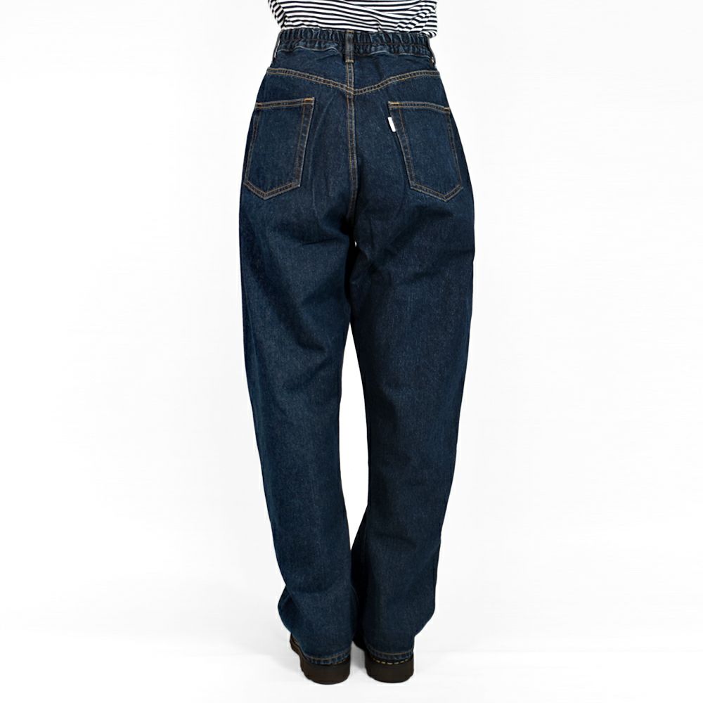 ケレン(KELEN) -VENY- WIDE STRAIGHT DENIM リラックステーパードパンツ デニムパンツ ジーンズ ジーパン LKL25FPT2113