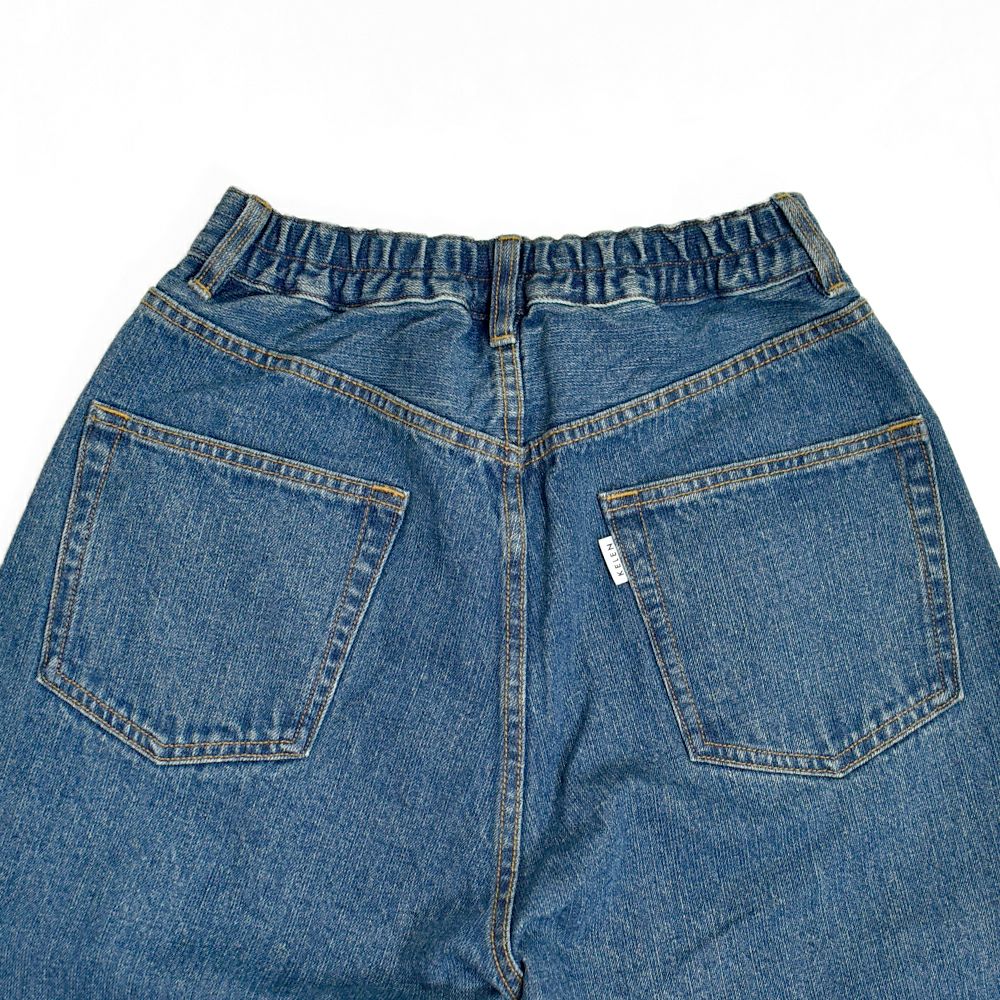 ケレン(KELEN) -VENY- WIDE STRAIGHT DENIM リラックステーパードパンツ デニムパンツ ジーンズ ジーパン LKL25FPT2113