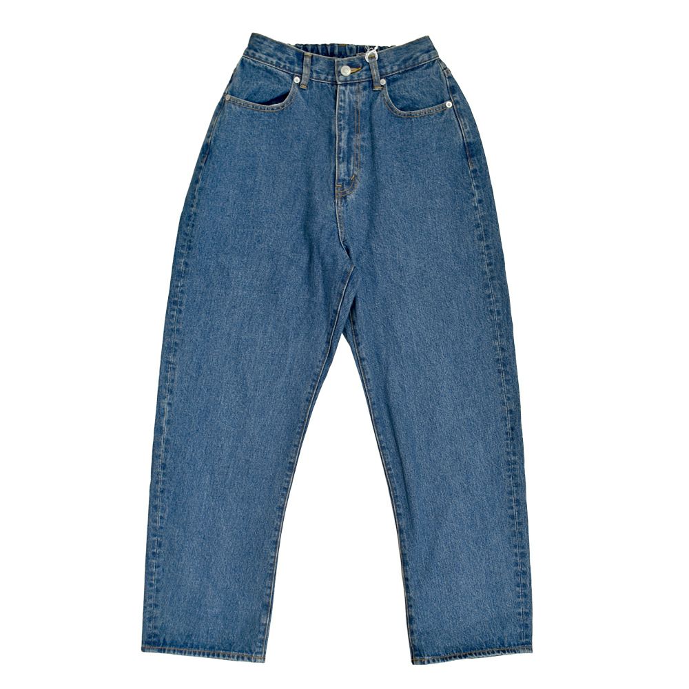 ケレン(KELEN) -VENY- WIDE STRAIGHT DENIM リラックステーパードパンツ デニムパンツ ジーンズ ジーパン LKL25FPT2113 BLUE