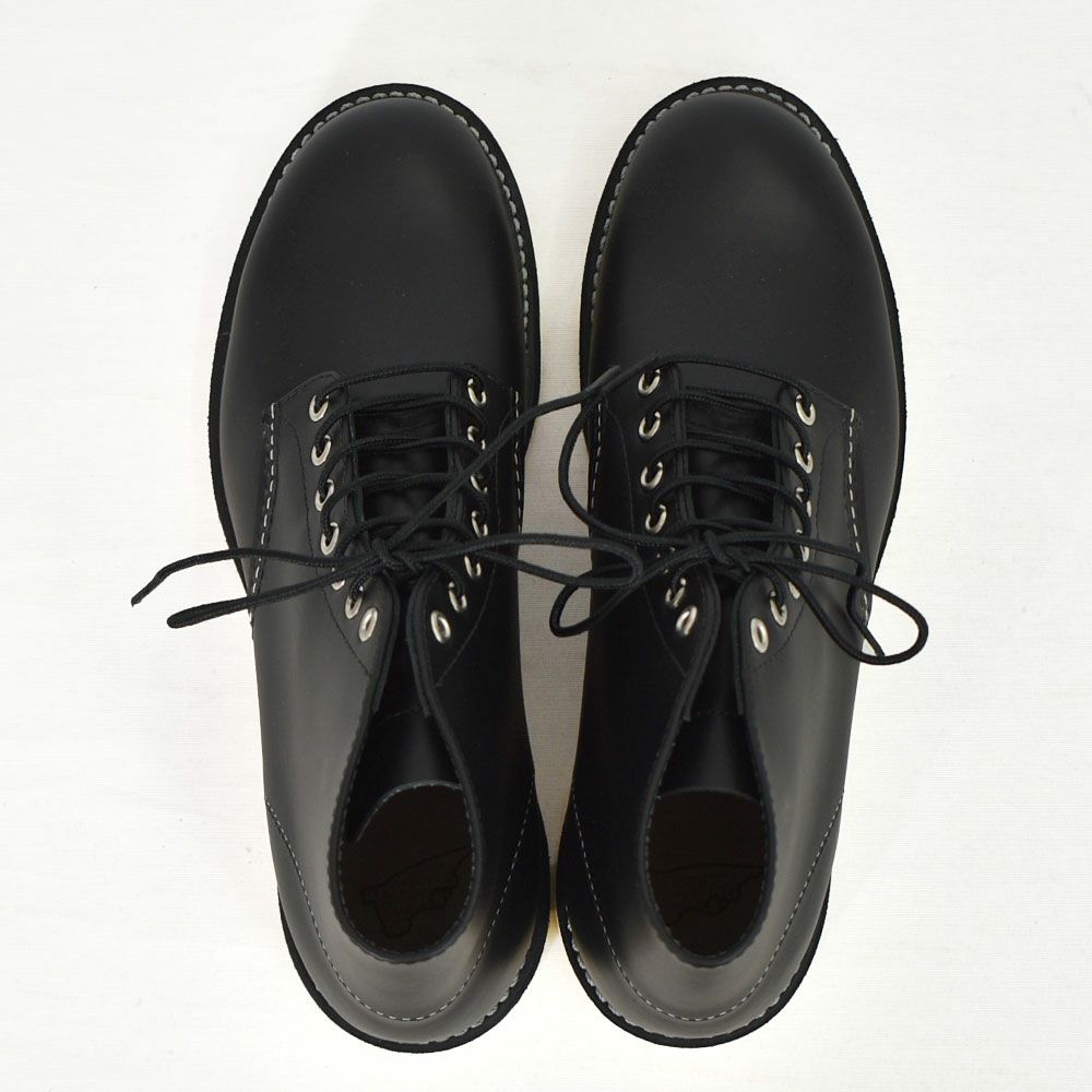 レッドウィング (RED WING) 6-INCH CLASSIC ROUND 6インチ クラシックラウンド ブラッククローム レザーワークブーツ 靴 8165