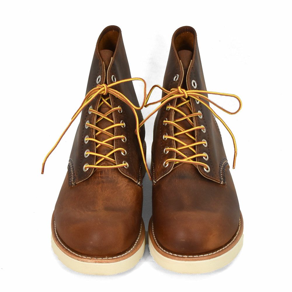 レッドウィング (RED WING) 6-INCH CLASSIC ROUND 6インチ クラシックラウンド カッパー・ラフアンドタフ レザーワークブーツ 靴 9111