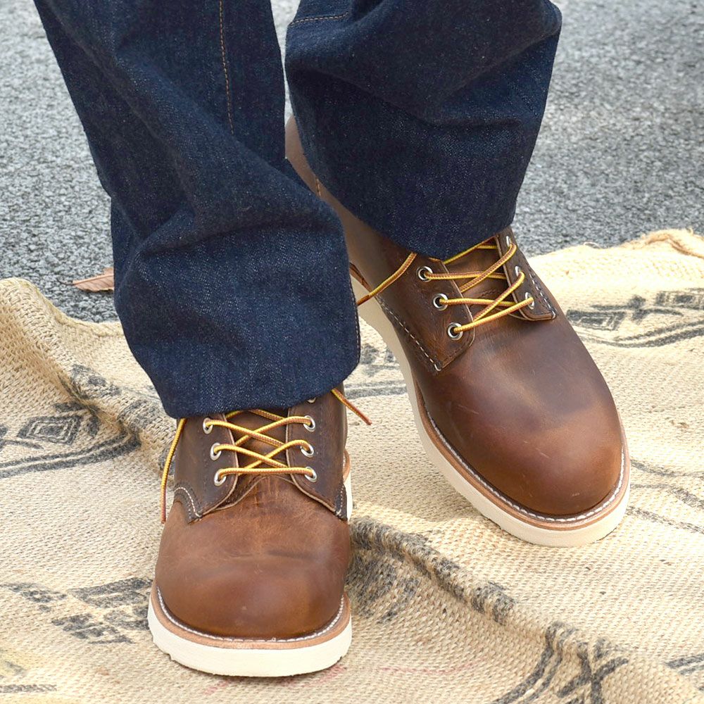 レッドウィング (RED WING) 6-INCH CLASSIC ROUND 6インチ クラシックラウンド カッパー・ラフアンドタフ レザーワークブーツ 靴 9111