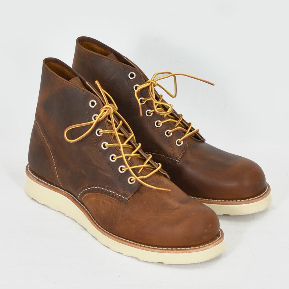 レッドウィング (RED WING) 6-INCH CLASSIC ROUND 6インチ クラシックラウンド カッパー・ラフアンドタフ レザーワークブーツ 靴 9111