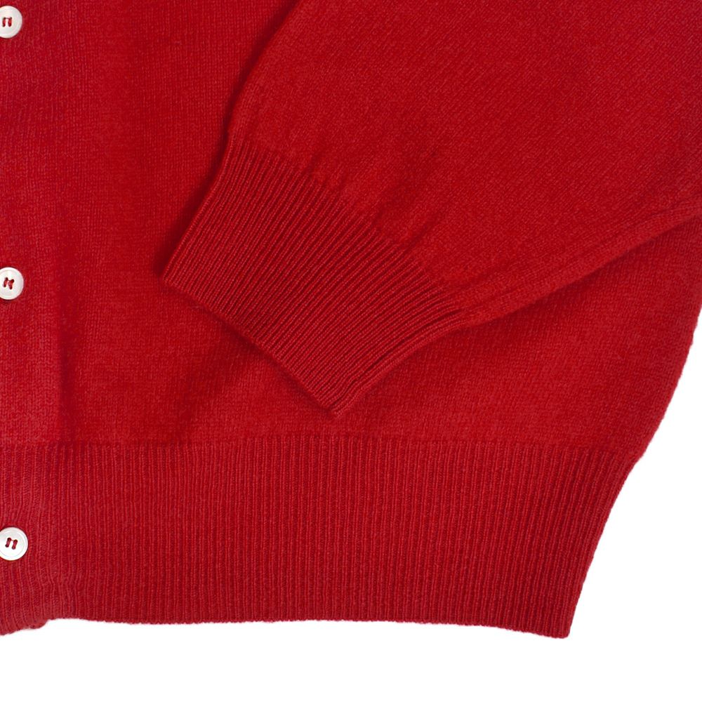 ダントン (DANTON) WOMEN'S LAMBSWOOL CREW NECK KNIT CARDIGAN 長袖ニットカーディガン DT-D0031LMW