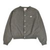 ダントン (DANTON) WOMEN'S LAMBSWOOL CREW NECK KNIT CARDIGAN 長袖ニットカーディガン DT-D0031LMW TAUPE