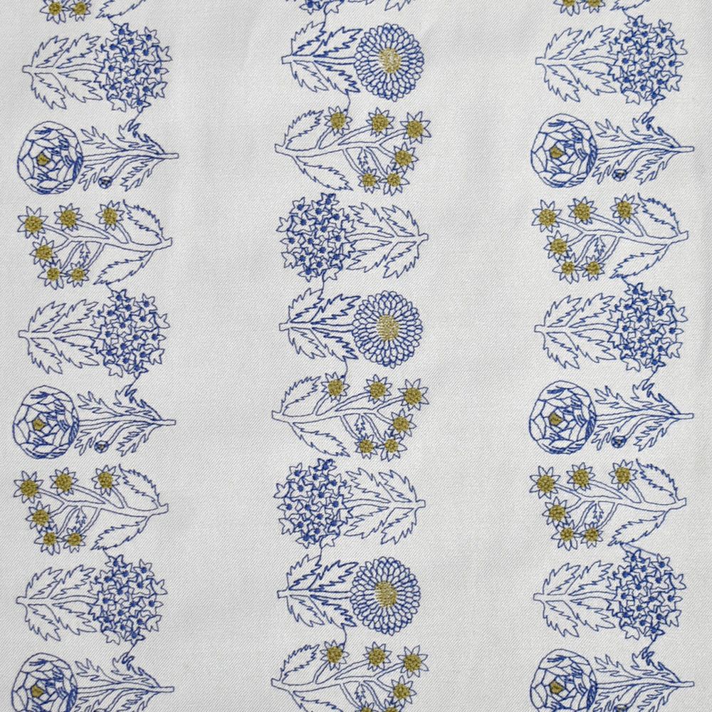 マーブルシュッド (marble SUD) flower language タックスカート 刺繍スカート 07FF073023