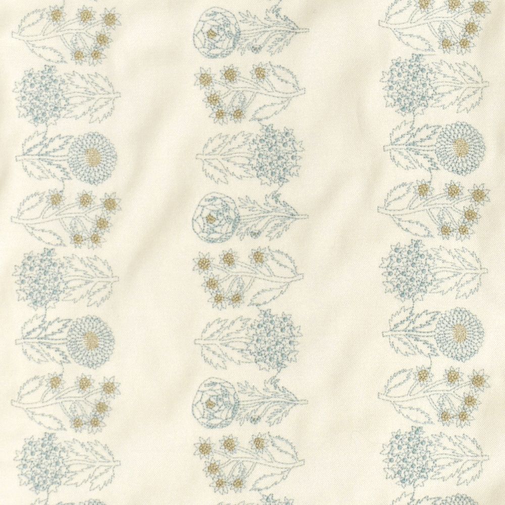 マーブルシュッド (marble SUD) flower language タックスカート 刺繍スカート 07FF073023