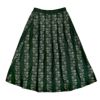 マーブルシュッド (marble SUD) flower language タックスカート 刺繍スカート 07FF073023 60.GRN