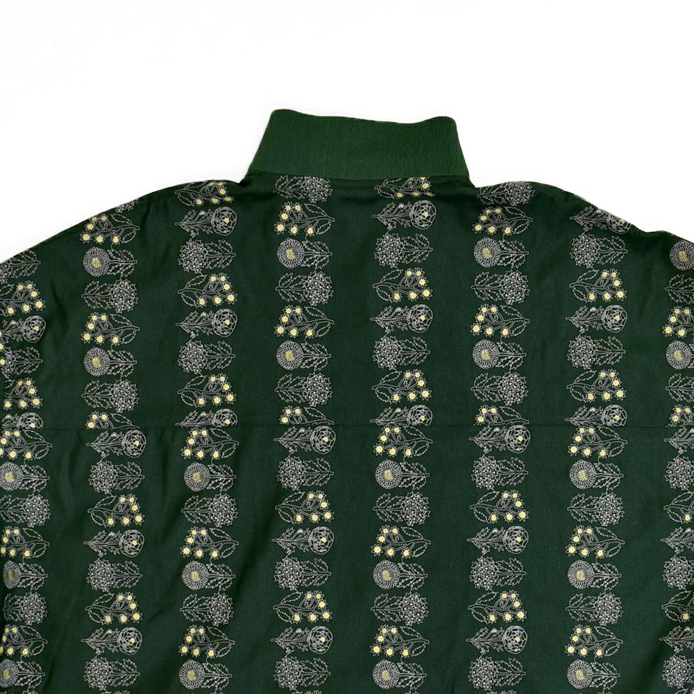 マーブルシュッド (marble SUD) flower language ジップブルゾン ナイロンジャケット 06FF073025