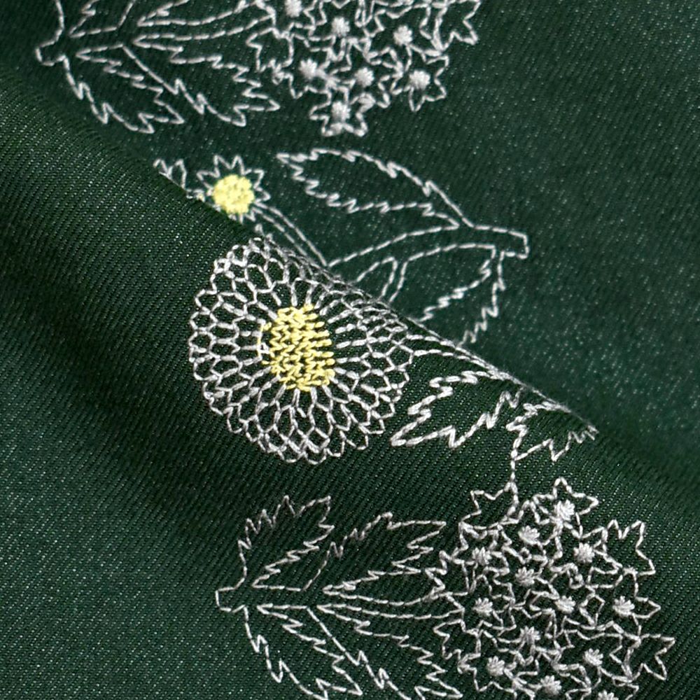 マーブルシュッド (marble SUD) flower language ジップブルゾン ナイロンジャケット 06FF073025